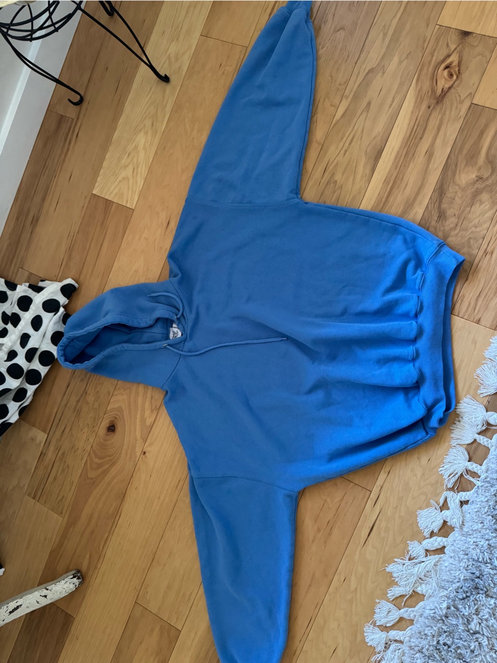 Princess Polly Blue Hoodie